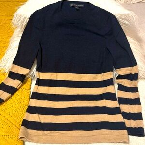 Brook Brothers striped merino wool sweater size XS